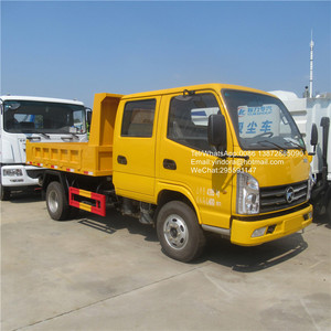 Trung Quốc 4X2 Cabin Đôi Kama Thương Hiệu <span class=keywords><strong>Dump</strong></span> Truck 3Tons Đang Tải Nhỏ Diesel <span class=keywords><strong>Dump</strong></span> 3T Tipper Xe Tải - Product Image 4