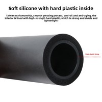 MEROCA, empuñaduras de manillar de bicicleta de silicona de fácil bloqueo, bicicleta de carretera BMX, absorción de impacto, tija de sillín Bloqueable, llanta de rueda conveniente