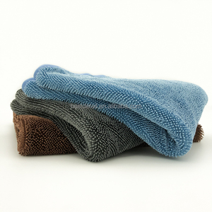<span class=keywords><strong>Serviette</strong></span> de séchage pour voiture en microfibre à boucles torsadées, absorbante et à séchage rapide, 600 g/m², pour le detailing automobile et le nettoyage des accessoires de voiture - Product Image 6