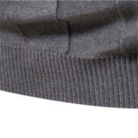 Pull tricoté décontracté à col roulé uni pour homme, best-seller automne, chaud, personnalisable, directement de l'usine
