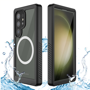 เคสโทรศัพท์กันกระแทกกันน้ำ <span class=keywords><strong>IP68</strong></span> PC TPU แบบแม่เหล็กปกป้องทุกส่วนของโทรศัพท์สำหรับ Samsung Galaxy S24อัลตร้า S23พลัส - Product Image 2