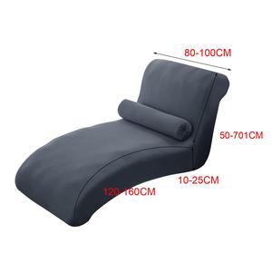 ผ้าคลุมเก้าอี้นอนแบบอ็อกซ์ฟอร์ดสีเทาเข้มกันน้ำได้ผ้าคลุมเฟอร์นิเจอร์ในร่มสำหรับห้องนั่งเล่นห้องนอนโซฟาสำหรับลานบ้านและใช้ในสวน - Product Image 5