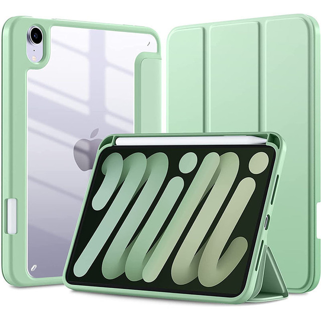 New Folding Stand Magnetic Acrylic with Pen Slot Tablet Cover Case for iPad Pro 10.9 2020 2018 Air 11 M2 2024 M3 2025