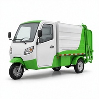 Camion compacteur électrique pour la collecte des déchets, véhicule de voirie haute capacité pour le nettoyage des rues