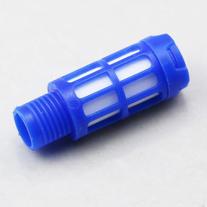 Negro azul PSU G1/8 G1/4 G3/8 G1/2 silenciador de escape de aire neumático de plástico filtro silencio de ruido para compresor de aire - Product Image 3