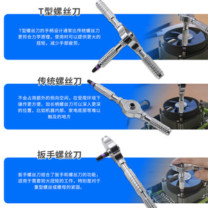 Multipurpose <b>Screwdriver</b> Set 42 In 1 S2 Steel Ratcheting With Interchangeable Bits For Home Car Electronics Repair - Product Image 5