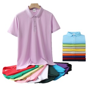 Polo Shirt Women Short Sleeve Cotton Breathable Summer Work Uniform Custom Logo Print Group Wear - Product Image 5