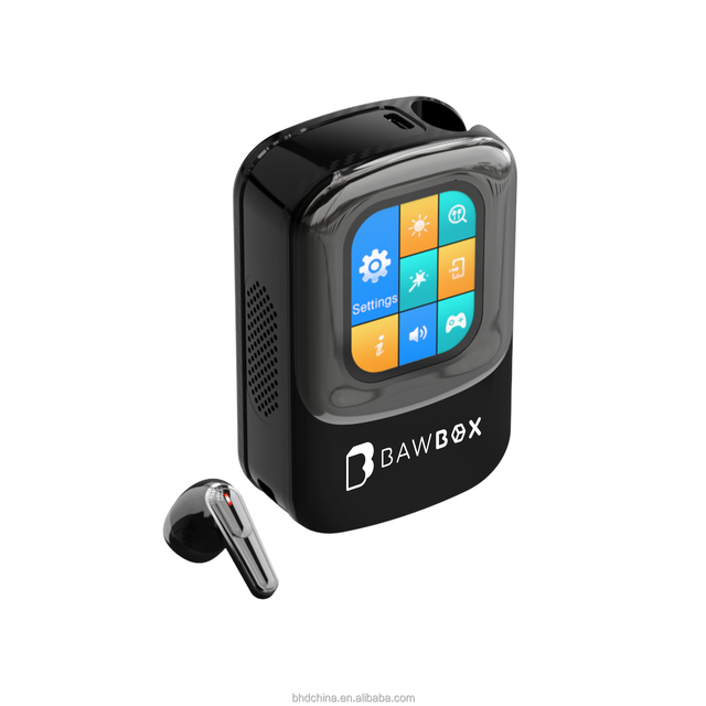 AI Interpreter Wireless Earbuds Real Time Translation Meeting Assistant Custom Logo Corporate Promotional Business Gift Headset