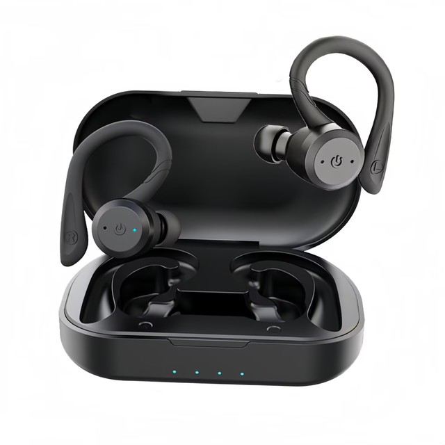 TWS Wireless Bluetooth Earbuds IPX7 Waterproof In-Ear Ear-Hanging Bluetooth Earphones Sports Wireless In-ear Headphones