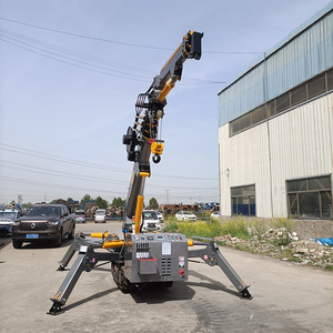 Grúa Araña Portátil de 1.2 Toneladas, Tipo Mini, con Pluma Plegable y Diseño Compacto para Trabajos de Elevación <span class=keywords><strong>en</strong></span> Almacenes y Sótanos - Product Image 6