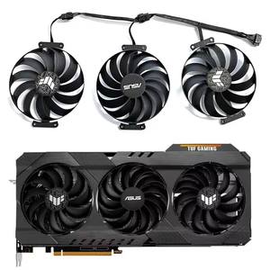 Ventilateur GPU 95MM 7PIN T129215SU CF1010U12S RX6900 XT pour ASUS <span class=keywords><strong>TUF</strong></span> Gaming Radeon RX 6700 <span class=keywords><strong>6800</strong></span> 6900 XT OC version ventilateur de remplacement - Product Image 1