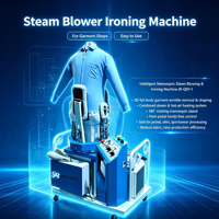 Machine de finition industrielle à vapeur pour vêtements, moteur 220V/380V, pour la finition des vestes et manteaux en usine de confection