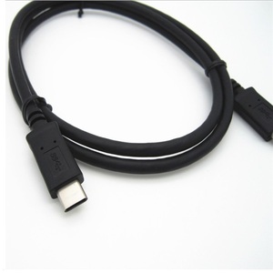 Cable de extensión de carga rápida personalizado <span class=keywords><strong>USB</strong></span> 3,1 tipo <span class=keywords><strong>C</strong></span> macho a macho, cargador de entrega de energía de 31, PD 5A para Macbook - Product Image 3