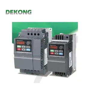 Delta AC Inverter Frekuensi Motor, VFD Praktis Drive Seri VFD-E VFD-EL