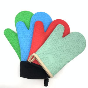 Chuyên nghiệp Chấm Silicone lò găng tay không thấm nước và chịu nhiệt găng tay nấu ăn - Product Image 1