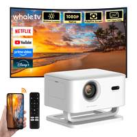 Proyector Hotack X4AA LCD Portátil Inteligente Android, TV Whale, Proyector de Video para Juegos al Aire Libre, HD 1080P, Cine en Casa, 4k