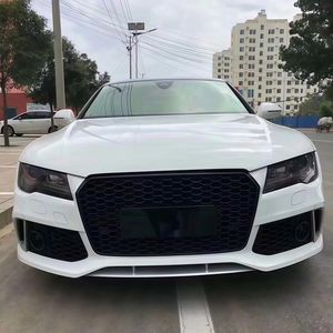 Pare-chocs avant avec grille pour <span class=keywords><strong>Audi</strong></span> A7 RS7 Style accessoires de voiture de haute qualité kit de carrosserie automobile pour les pièces de réglage matériau PP 2009-2014 - Product Image 6