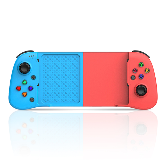 YLW Patent Design Wireless Joypad Stretchable Mobile Gaming Controller for Android IOS Mobile & Nintend Switch J