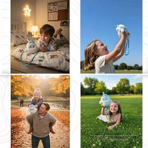 Mochila de Juguete Inteligente con IA, Muñeca de Compañía, Diálogo, Educación Temprana para Niños, Unisex, Felpa Corta, Relleno Ecológico - Product Image 6