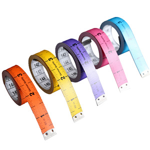 Ruban à mesurer coloré Zoyer, 15 mm de large, outil de mesure portable pour la couture et la confection de vêtements - Product Image 5