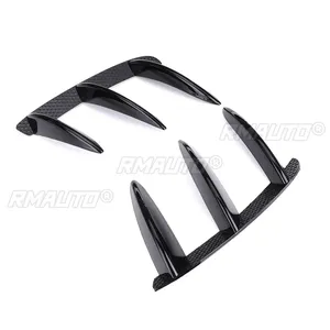 สปอยเลอร์กันชนหลังสีดำ ABS สำหรับรถยนต์เมอร์เซเดสเบนซ์ W176 A200 A250 A260 A45 AMG ชุดแต่ง 2 ชิ้น - Product Image 2