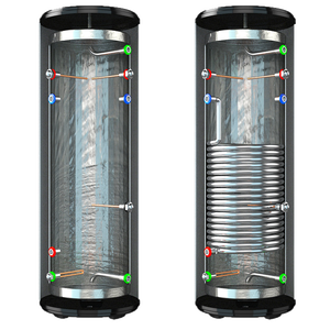 Réservoir d'eau chaude sanitaire en acier inoxydable SUS316L de 60L, 100L, 150L, 200L, 300L, 500L, 600L, 800L, 1000L, 1500L, réservoir <span class=keywords><strong>tampon</strong></span> pour pompe à chaleur - Product Image 1