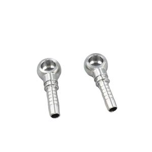 304 acier inoxydable filetage métrique banjo boulon tuyau barbillon serti <span class=keywords><strong>raccord</strong></span> hydraulique - Product Image 1