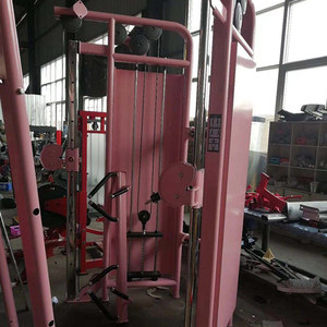 Solid Steel Frame Smith <b>Gym</b> <b>Equipment</b> Commercial Multiple Training Functions Fitness Cable Pec Fly Machine Functional Trainer - Product Image 6