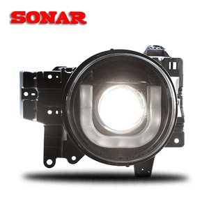 Conjunto <span class=keywords><strong>de</strong></span> Faros Delanteros Modificados <span class=keywords><strong>con</strong></span> Lente Bi-Xenón y Ojos <span class=keywords><strong>de</strong></span> Ángel <span class=keywords><strong>LED</strong></span> para Toyota FJ Cruiser Modelos 2007-2021 - Product Image 4