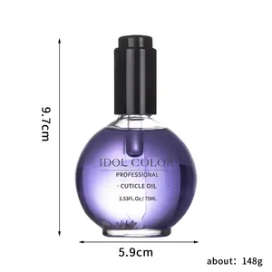Gran capacidad 75ml <span class=keywords><strong>Aceite</strong></span> para cutículas Fragancia <span class=keywords><strong>de</strong></span> flores secas Aroma <span class=keywords><strong>de</strong></span> frutas <span class=keywords><strong>Aceite</strong></span> para el cuidado <span class=keywords><strong>de</strong></span> las uñas 2,53 oz <span class=keywords><strong>Aceite</strong></span> hidratante para uñas - Product Image 6