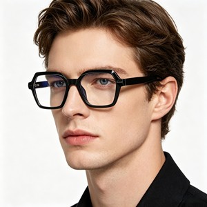 Nuevas Monturas de Gafas con Aro Completo, Elegantes y Cómodas, con Protección Contra la Luz Azul, para Hombres y Mujeres, Uso Profesional en Oficina - Product Image 2