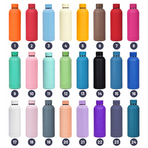 Botella de Agua Deportiva de Acero Inoxidable de Doble Pared con Aislamiento al Vacío y Boca Estrecha de 500ml 750ml 1000ml para Logotipo Personalizado - Product Image 4