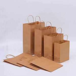High Quality Recyclable Customization Concise Biodegradable Flower Kraft <b>Paper</b> <b>Packaging</b> Bags - Product Image 1
