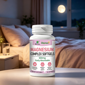 Capsules de magnésium complexe Winstown pour la récupération musculaire, le soutien du sommeil, absorption élevée, complément alimentaire pour adultes - Product Image 2