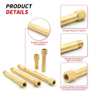 2023 OEM Custom Multi Size Male Female Brass Connector Copper Cooling Mold Joint