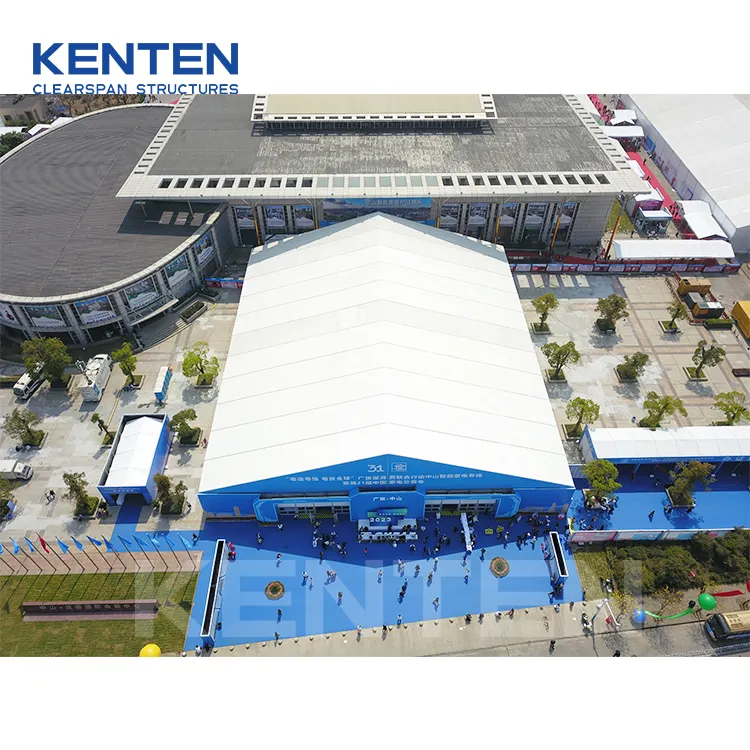 KENTEN project large capacity 5000 10000 people durable aluminum alloy frame commercial fair exhibition tent large event tent