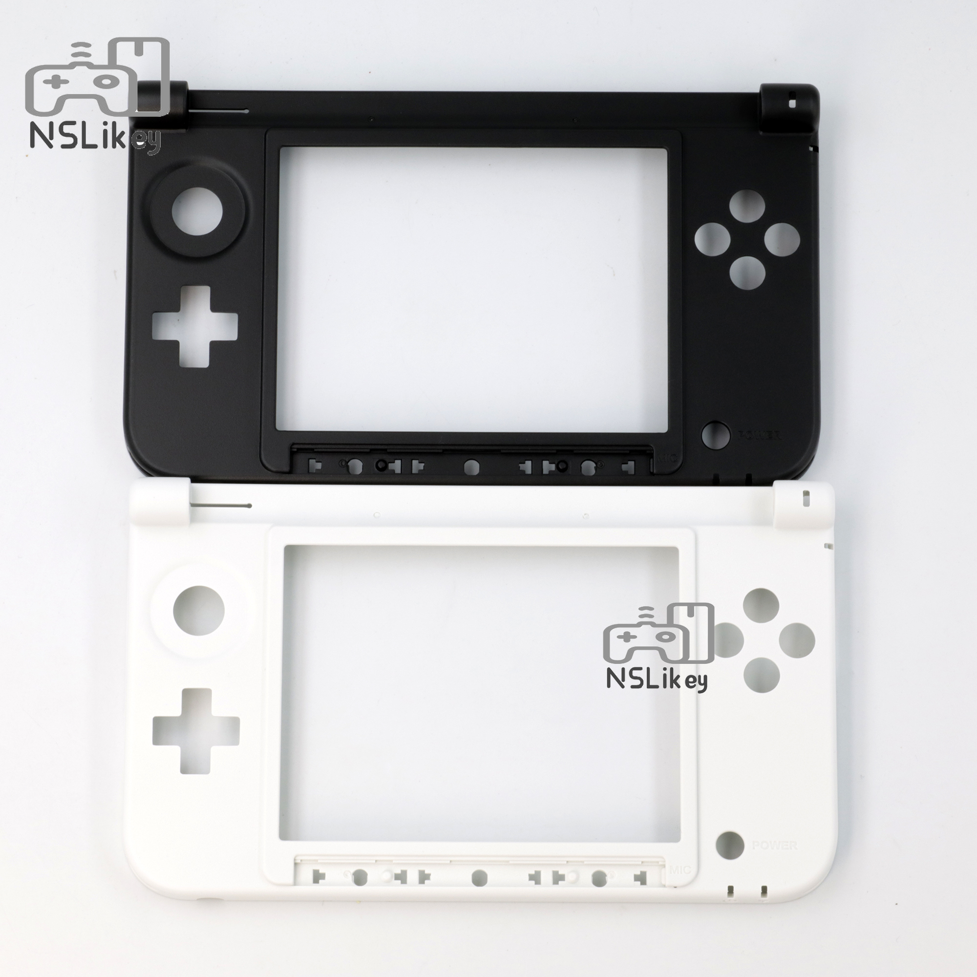 <strong>Replacement</strong> Middle Frame Housing <strong>Shell</strong> Case for Nintendo <strong>3DS</strong> XL LL Mid Faceplate Screen Frame White Black Repair Part
