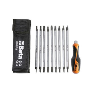 Beta 1281BG/A9 surtido de 9 destornilladores bivalentes y 1 mango operativo - Product Image 1