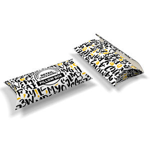 Sang Trọng Tùy Chỉnh In Giấy Hộp Quà Tặng Món Quà Nhỏ Bao Bì Gối Hộp Trên Bán - Product Image 3