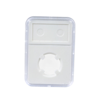 Capsule porte-monnaie personnalisé Capsules rectangulaires porte-monnaie acrylique avec inserts en mousse