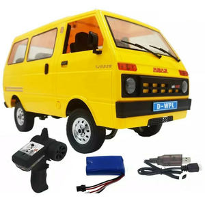 Voiture RC WPL D42 1/10 Simulation Tianjin Dafa T11 Modèle de voiture de course sur route Camion jouet avec lumière - Product Image 3