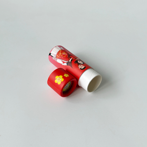 หลอดกระดาษสีดำคราฟท์เป็นมิตรกับสิ่งแวดล้อมบรรจุภัณฑ์เครื่องสำอางแบบย่อยสลายได้แบบทำมือรีไซเคิลได้สำหรับปั๊มลิปสติก - Product Image 6