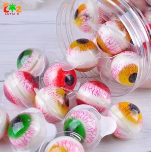 Bonbons gélifiés en forme d'œil fruités pour Halloween, collations pour enfants en bouteille, vente en gros - Product Image 5