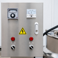 Industrieller 50 500 600 1000 Liter Zucker-Sirup-Kochkessel Dampfmantelkessel Süßigkeiten-Kochtopf mit Rührwerk