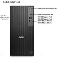 Nuevo en Stock: Computadora de Torre Dell Pro QCT1250, Intel Core I7-12700, 16GB/32GB RAM DDR5, 512GB/1TB SSD, PC de Escritorio para Ingeniería y Oficina