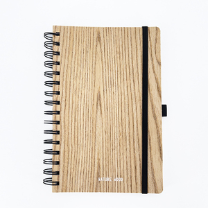 Bán buôn 2026 tùy chỉnh thân thiện với môi A5 gỗ giấy xoắn ốc máy tính xách tay hàng ngày kế hoạch máy tính xách tay cho món quà - Product Image 2