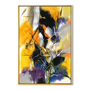 100% fait à la main abstraite peinture à l'huile <span class=keywords><strong>toile</strong></span> Style moderne coloré qualifié <span class=keywords><strong>peintre</strong></span> Art pour chambre décor accrocher peinture - Product Image 1