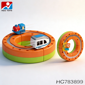 Parc de stationnement simulé pour véhicules d'ingénierie avec plateforme élévatrice, conception de piste <span class=keywords><strong>spirale</strong></span>, jouet de piste pour enfants - Product Image 6