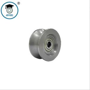 Roulement à billes à gorge profonde simple rangée en fer avec joints ZZ. Poulie OEM pour portes, fenêtres et restaurants. Convient aux commerces de détail et aux diverses industries - Product Image 1