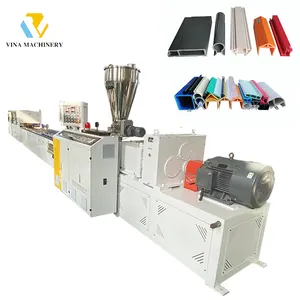 2 Cavities PVC Profile Cable Trunking Production Line PVC Cable Duct/Ducting Making Machine